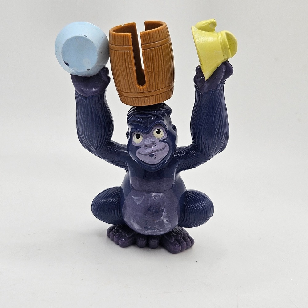 Disney Tarzan Terk McDonald's 2000 Wind-Up Toy Head Banging Action Figure